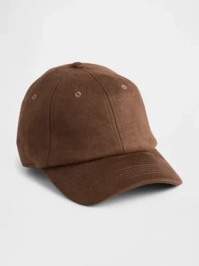 Baseballkeps i veganskt mocka