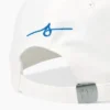 Baseballkeps med blå logotyp