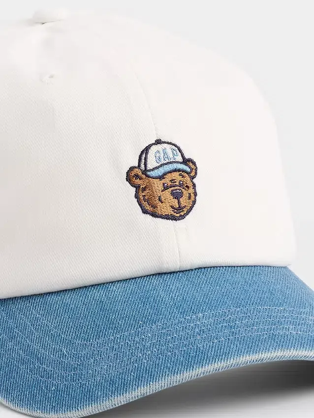 Baseballkeps med Brannan Bear-logotyp