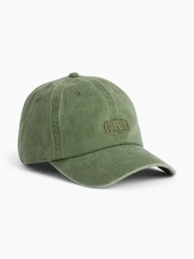 Baseballkeps med tvättad logotyp