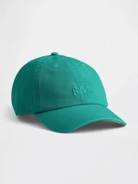 Baseballkeps med tvättad logotyp