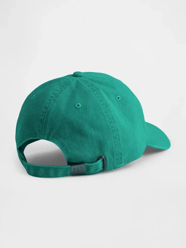 Baseballkeps med tvättad logotyp