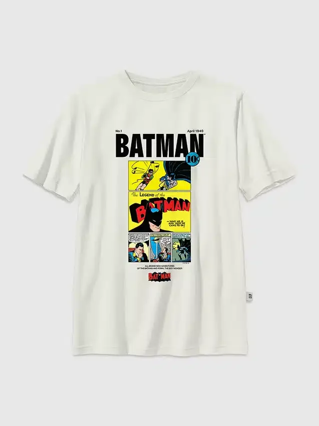 Batman-T-shirt för barn med vintage-serietryck