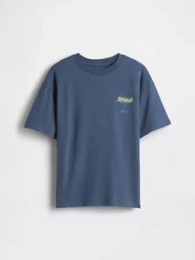 Batman-T-shirt med grafiskt tryck i avslappnad passform för barn