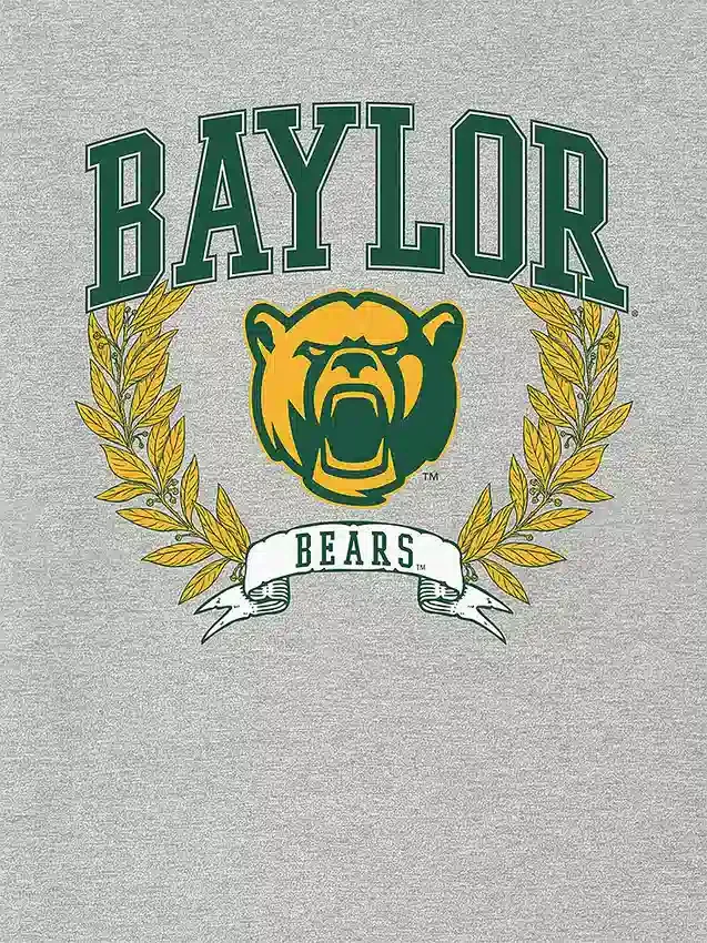 Baylor University Laurels mörk grafisk T-shirt
