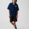 Bermudashorts för barn i avslappnad passform