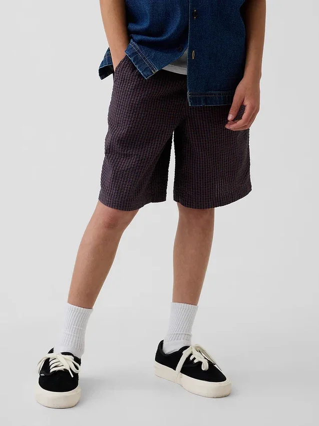 Bermudashorts för barn i avslappnad passform