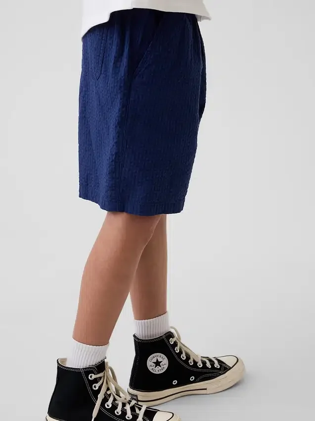 Bermudashorts för barn i avslappnad passform