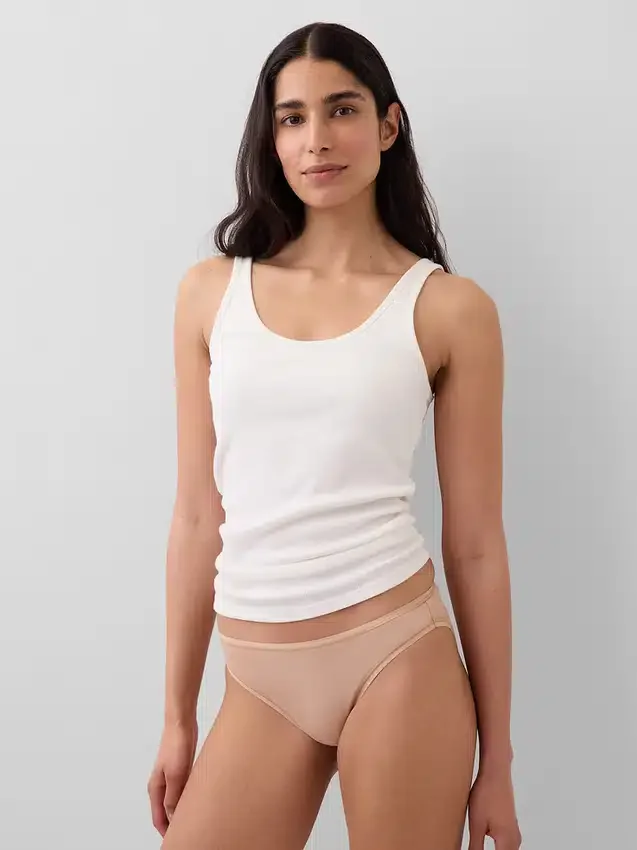 Bikinitrosa i ekologisk stretchbomull (3-pack)
