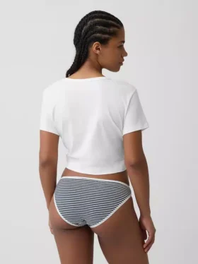 Bikinitrosa i ekologisk stretchbomull