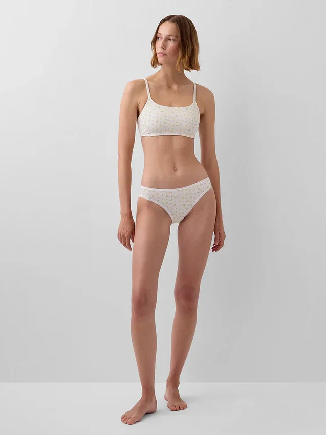 Bikinitrosa i ekologisk stretchbomull
