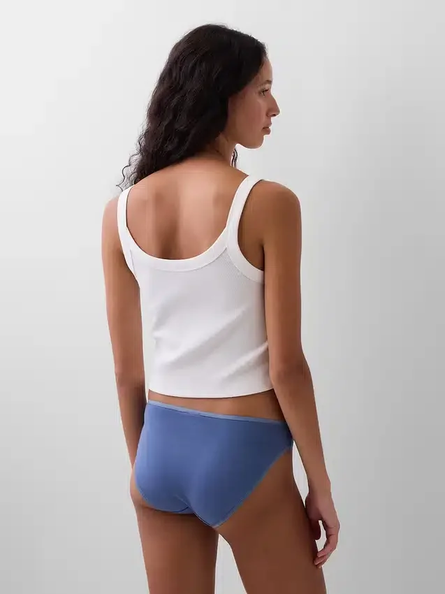 Bikinitrosa i ekologisk stretchbomull (3-pack)