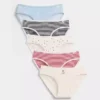 Bikinitrosa i ekologisk stretchbomull för barn (5-pack)