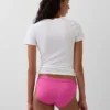 Bikinitrosa i ekologisk stretchbomull med logotyp
