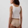 Bikinitrosa i ekologisk stretchbomull med logotyp