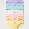 Bikinitrosor för barn med veckodagar (7-pack)