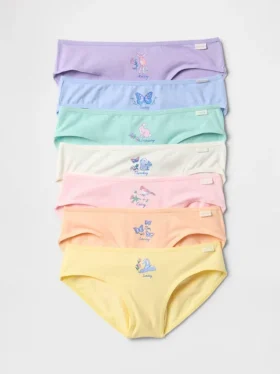 Bikinitrosor för barn med veckodagar (7-pack)