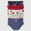 Bikiniunderbyxor i ekologisk bomull för småbarn (5-pack)