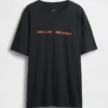 Billie Eilish-T-shirt med tryck