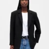 Bistretch-blazer i oversized-modell