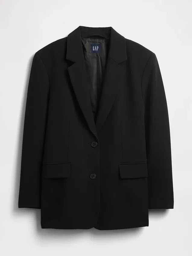 Bistretch-blazer i oversized-modell