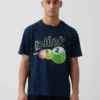 Blink 182 T-shirt med tryck i avslappnad passform