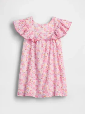 Blommig volangklänning för Baby & Småbarn