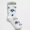 Blommiga strumpor