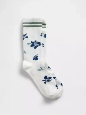 Blommiga strumpor