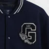 Bomberjacka med varsity-logotyp för barn