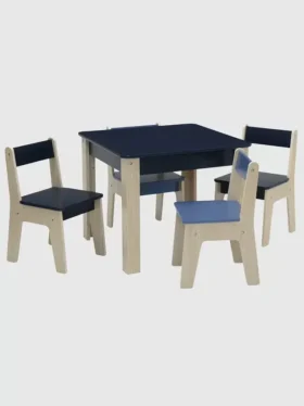 Bords- och stolset för småbarn