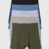 Boxershorts i ekologisk stretchbomull för barn (5-pack)
