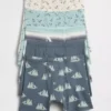 Boxershorts i ekologisk stretchbomull för barn (5-pack)