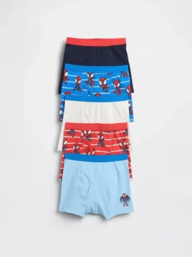 Boxershorts i ekologisk stretchbomull från Marvel för Baby & Småbarn (5-pack)