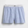 Boxershorts i flanell med logotyp