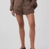 Boxershorts i randig poplin av ekologisk bomull