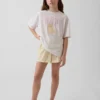 Boxershorts i återvunnen poplin för barn