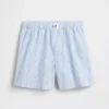 Boxershorts i återvunnen poplin för barn