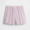 Boxershorts i återvunnen poplin för barn