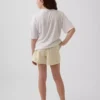 Boxershorts i återvunnen poplin för barn