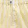 Boxershorts i återvunnen poplin för barn