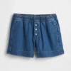 Boxershorts i ultramjuk denim med medelhög midja