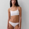 Bralette i ekologisk stretchbomull