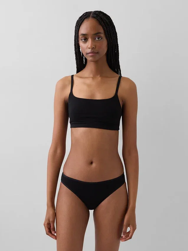 Bralette i ekologisk stretchbomull