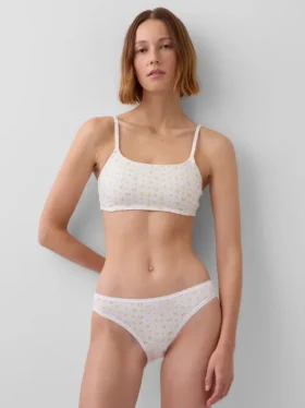 Bralette i ekologisk stretchbomull