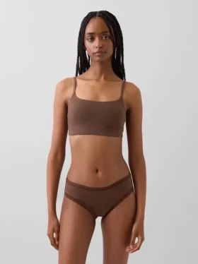 Bralette i ekologisk stretchbomull