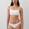 Bralette i ekologisk stretchbomull