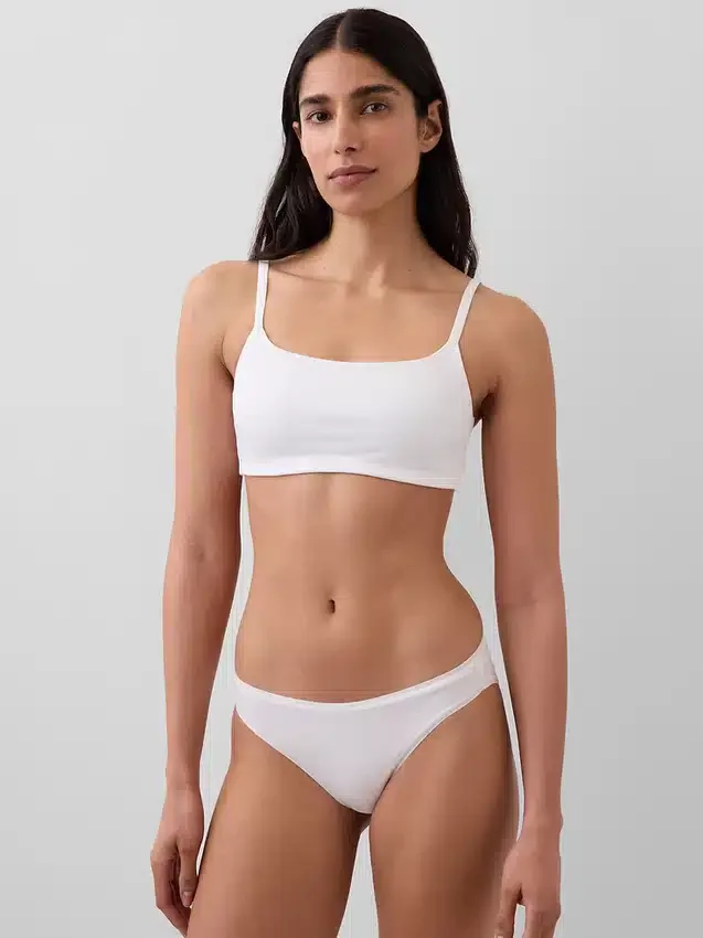Bralette i ekologisk stretchbomull
