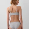 Bralette i ekologisk stretchbomull