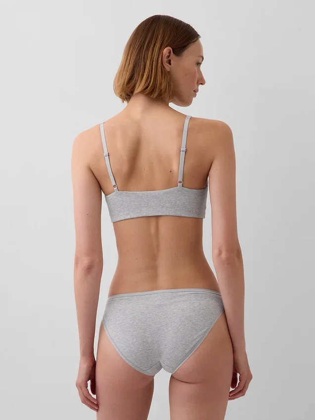 Bralette i ekologisk stretchbomull